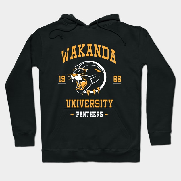 Wakanda University Hoodie by Woah_Jonny